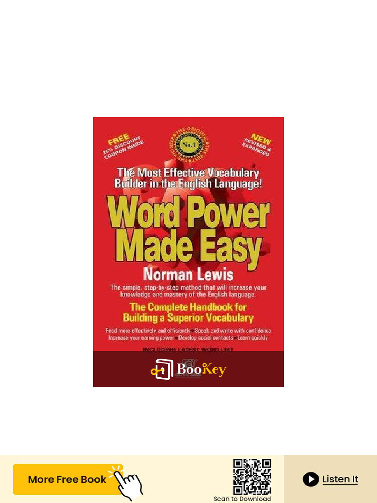 Enhance Vocabulary with Word Power | PDF | Vocabulary | Psychiatry