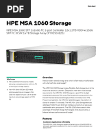 HPE MSA Gen5 EOL Announcement | PDF | Hard Disk Drive | Computer ...