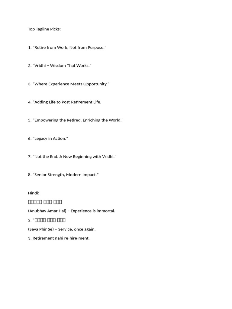 Tag Lines | PDF