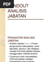 Download Handout Analisis Jabatan by Rizky Kurnia SN95375870 doc pdf