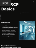 MRCP Imaging Protocol and Guidelines | PDF | Gallbladder | Pancreas