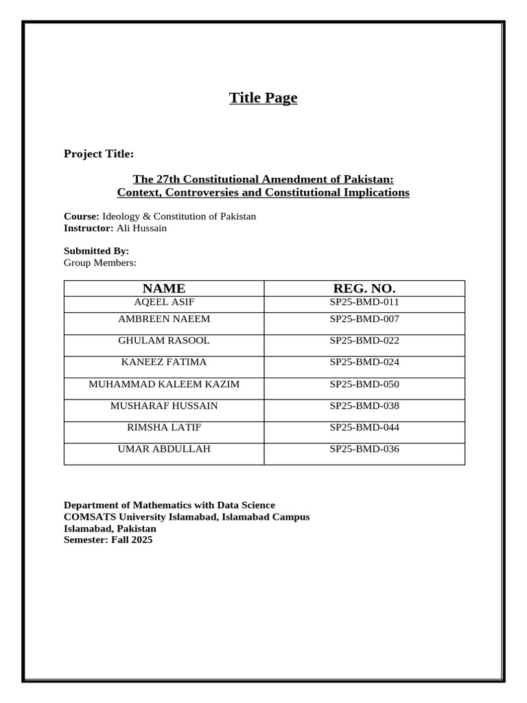 Final Project | PDF | Supreme Court Of The United States | Sovereign ...