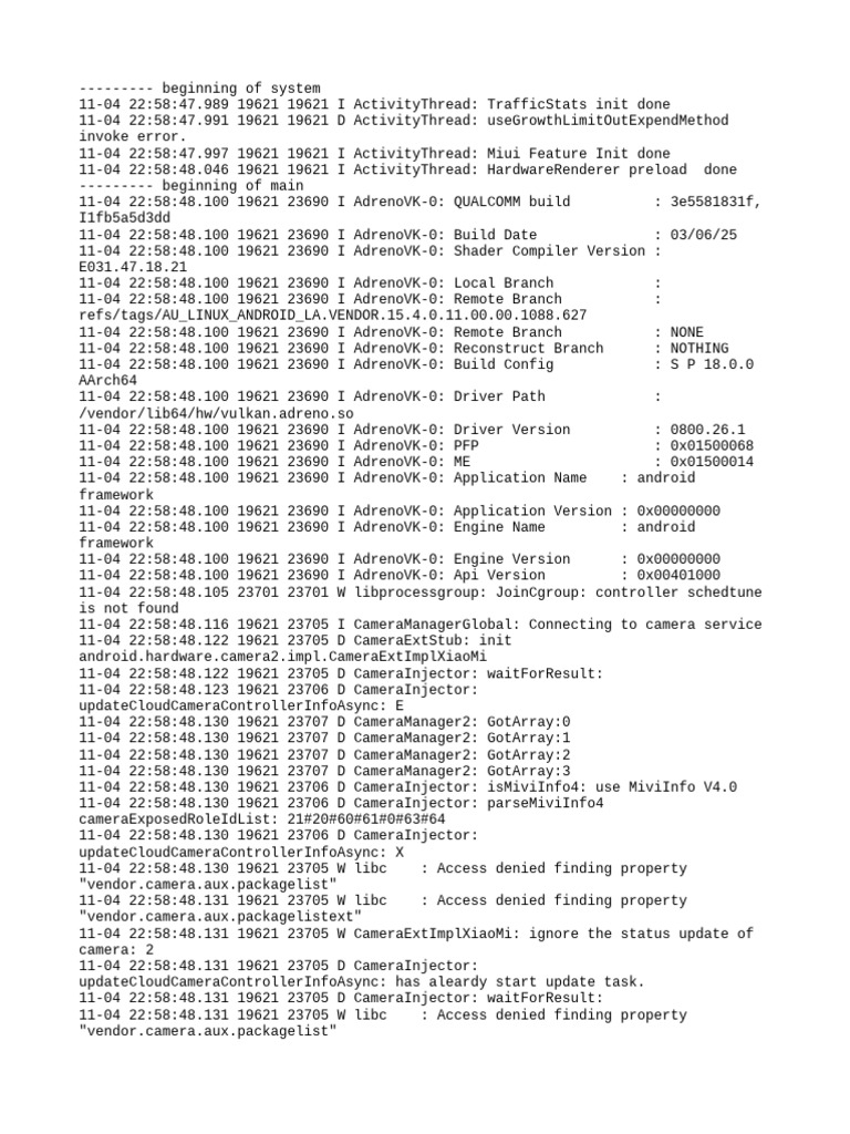 Log Cat 1762271928085 | PDF | Software | Computing Platforms
