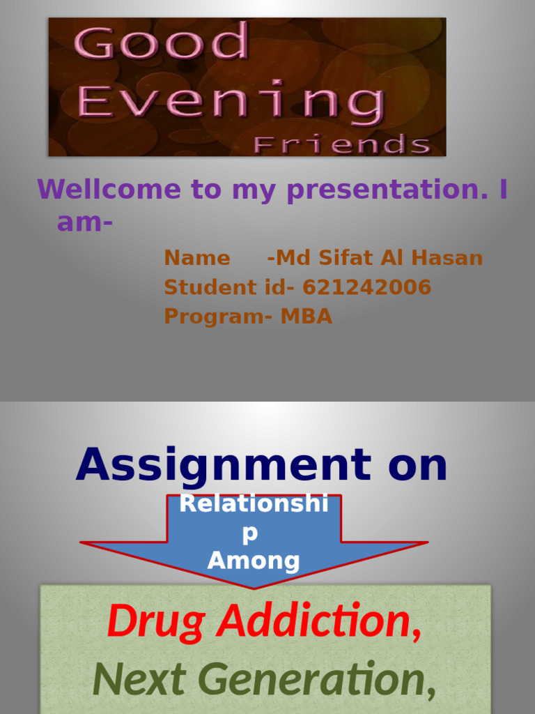 Drug Addiction in Bangladesh: Impact & Solutions | PDF | Illegal Drug ...