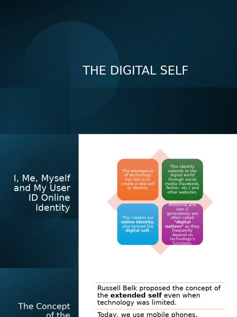 Understanding the Digital Self | PDF | Identity (Social Science) | Self ...