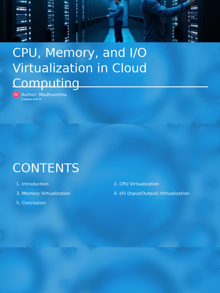 Cloud Computing Virtualization Guide | PDF | Virtualization | Virtual ...