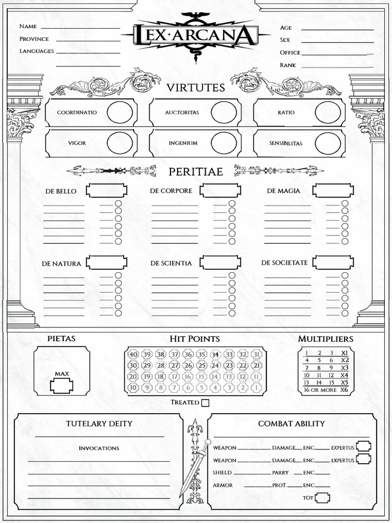 Character Stats and Abilities Overview | PDF