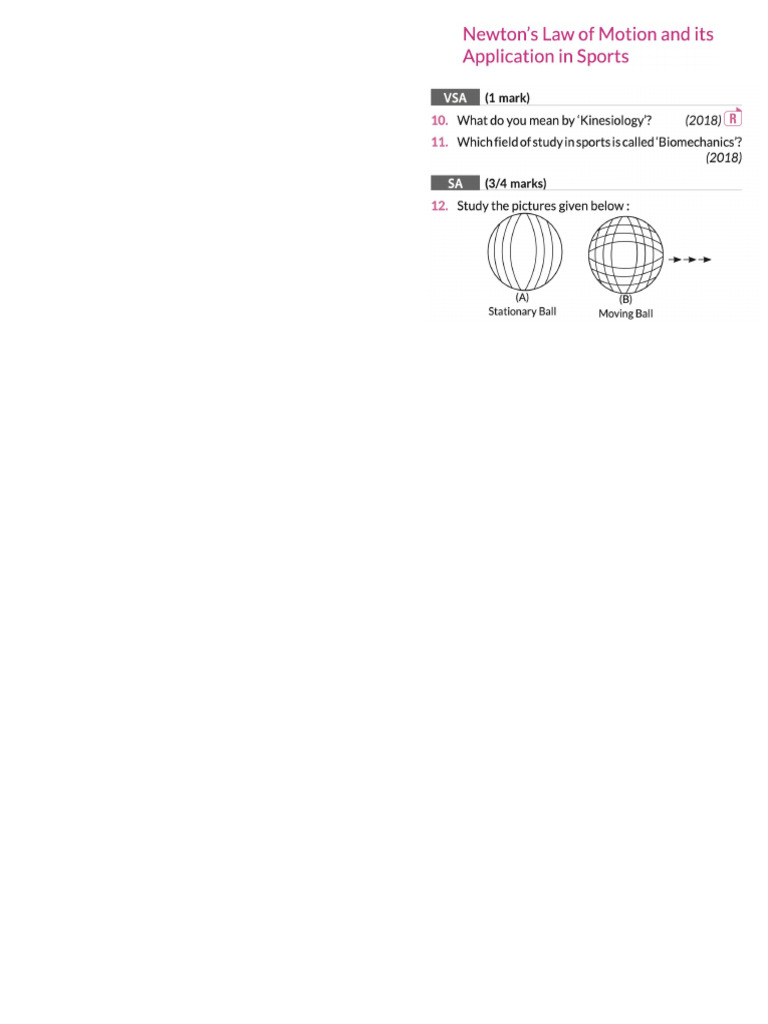 Unit - 8 Biomechanics & Sports | PDF