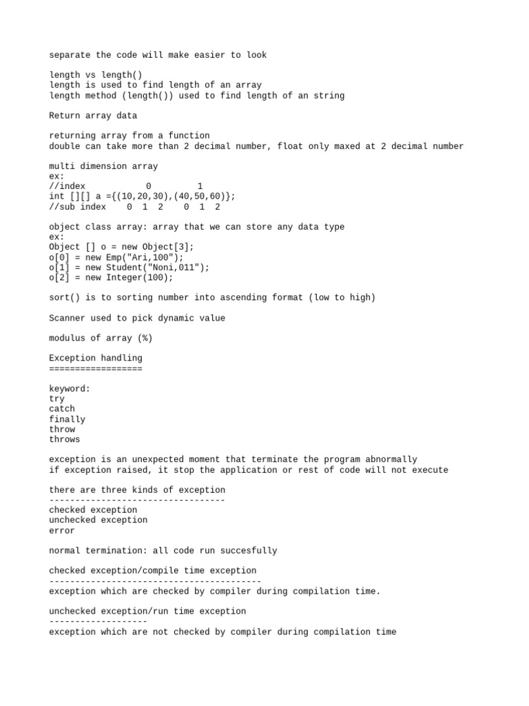 Catatan 4 | PDF | Computer Programming | Computer Science
