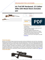 Crosman Benjamin Trail NP Hardwood .22 Caliber Nitro Piston Air Rifle With Wood Stock (Includes 3-9