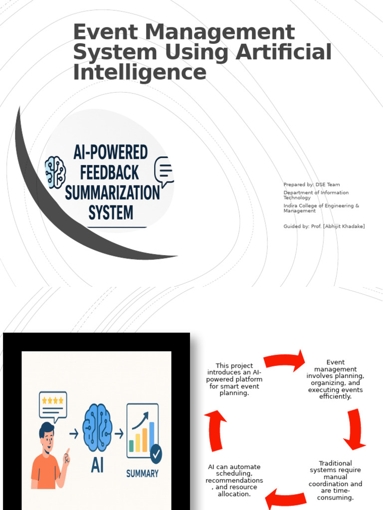 AI-Powered Event Management System | PDF | Artificial Intelligence ...