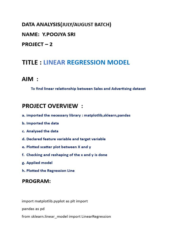 Data Analysis Project-2 | PDF