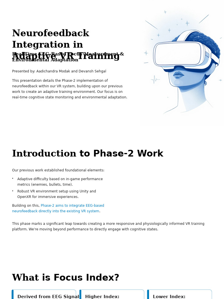 Neurofeedback Integration in Adaptive | PDF | Neurofeedback | Attention