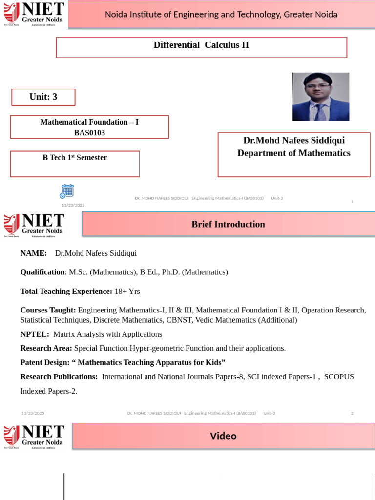 UNIT-3 DIFF CAL-II | PDF | Mathematics | Mathematical Optimization