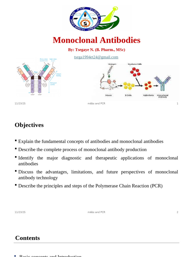 Monoclonal Antibody | PDF | Monoclonal Antibody | Primer (Molecular ...