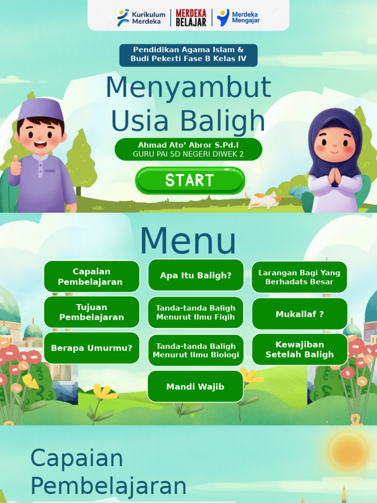 Tanda-Tanda Baligh dalam Islam dan Biologi | PDF