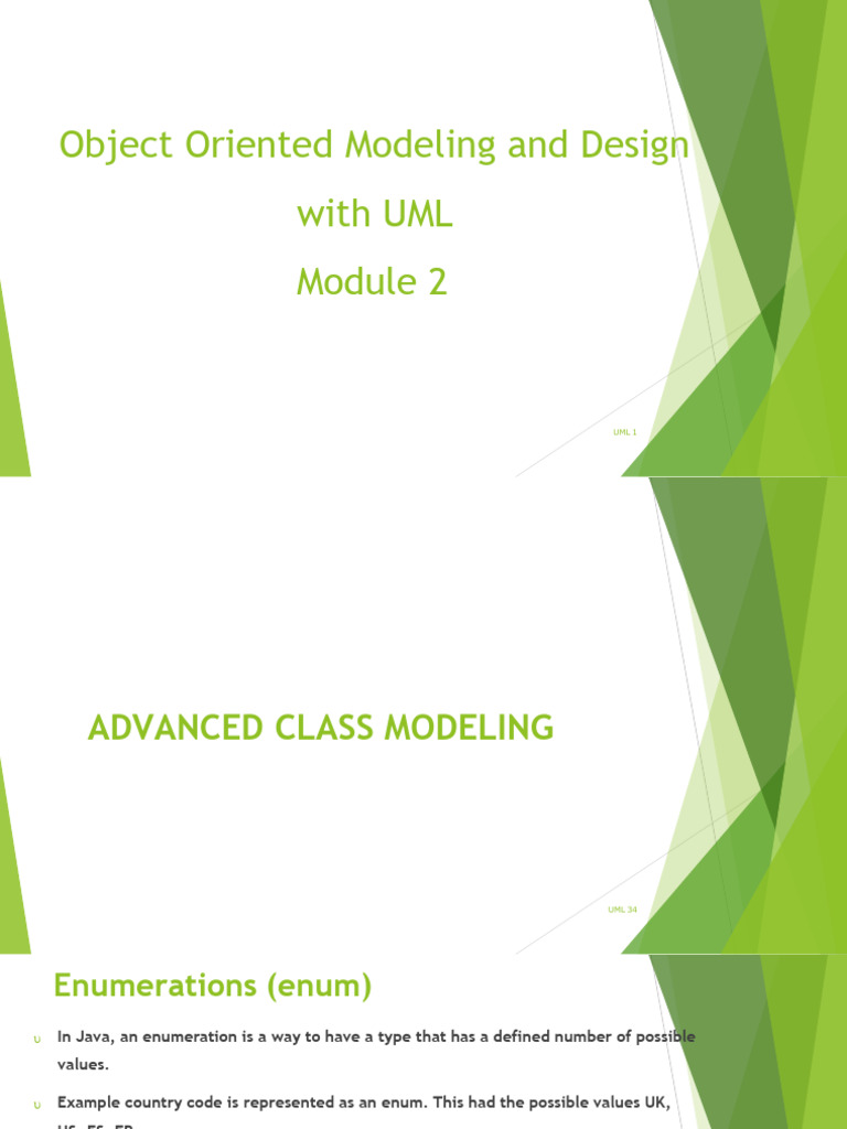 OOMD Module 2 PPT | PDF | Unified Modeling Language | Class (Computer ...