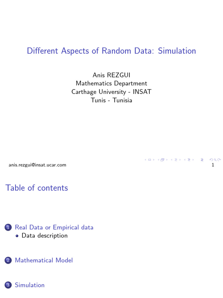 Chapitre 1 | PDF | Probability Distribution | Function (Mathematics)