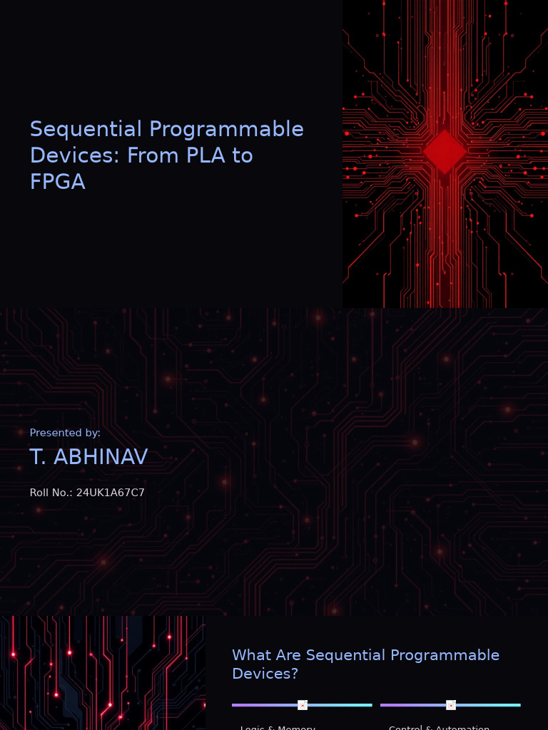 Evolution of Sequential Programmable Devices | PDF | Field Programmable ...