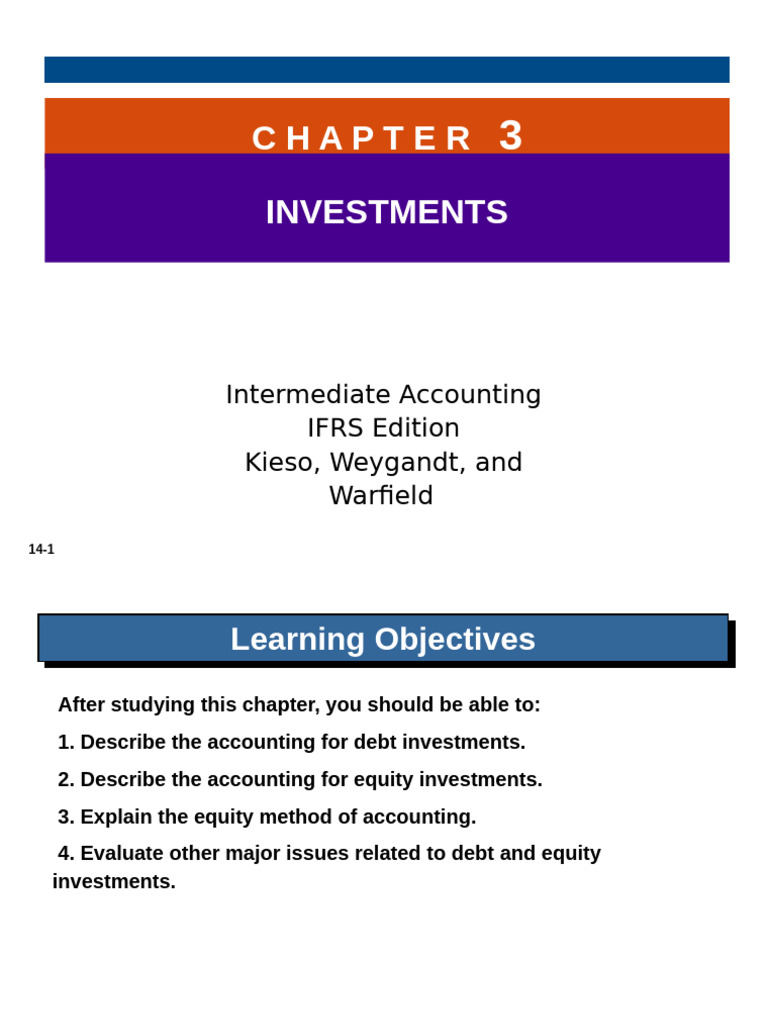 Accounting for Debt and Equity Investments | PDF | Investing | Debt