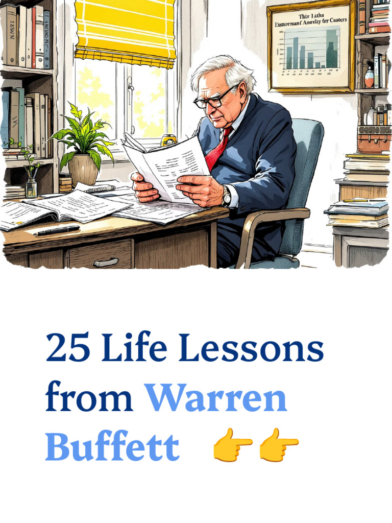 25 Timeless Lessons from Warren Buffett | PDF