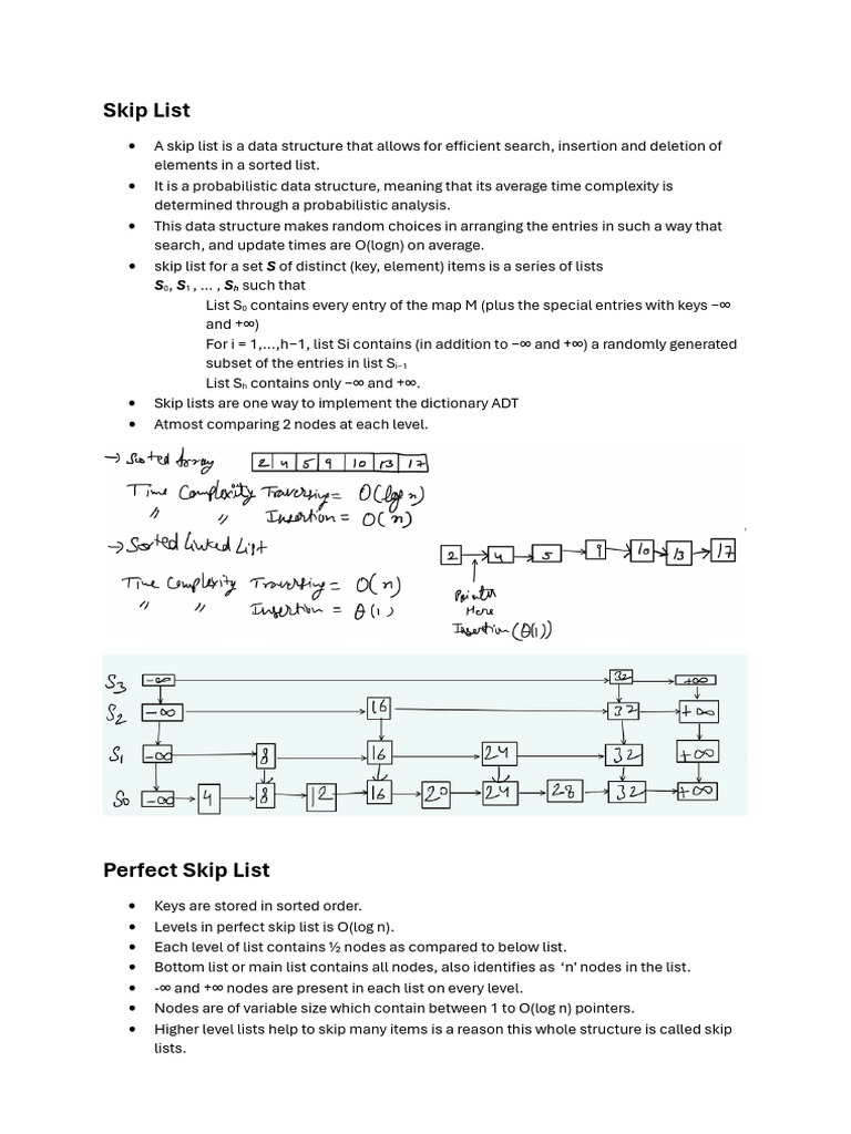 Skip List Updated | PDF | Algorithms | Applied Mathematics