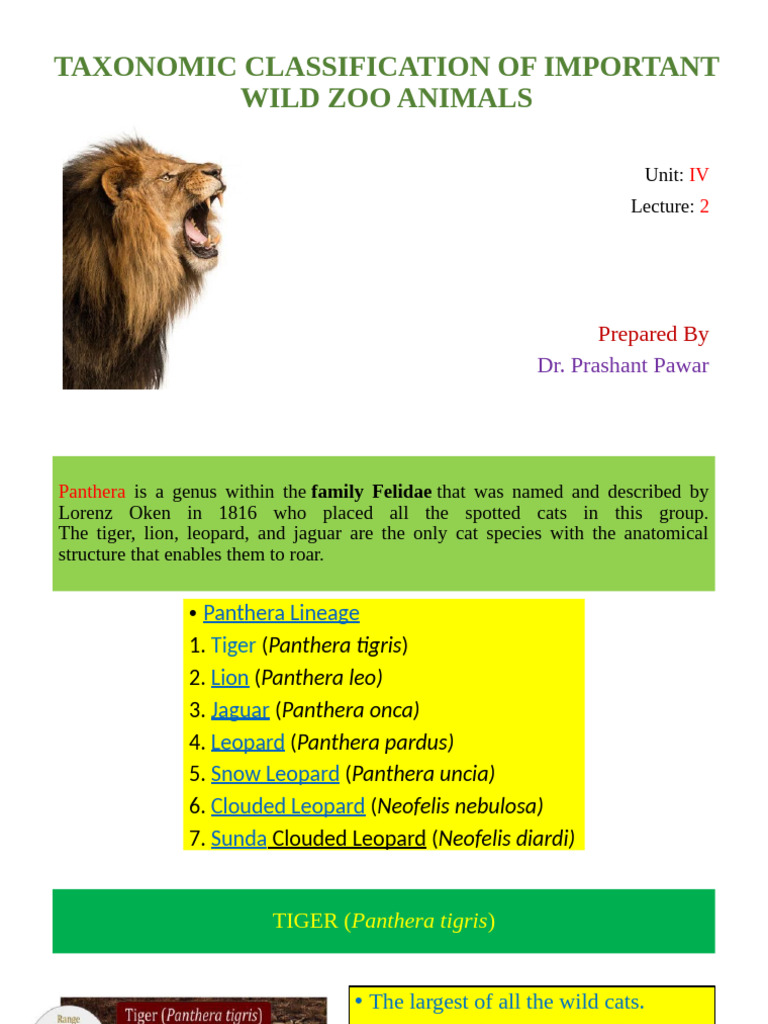 Taxonomic Classification of Zoo Animals (Autosaved) (NXPowerLite Copy ...