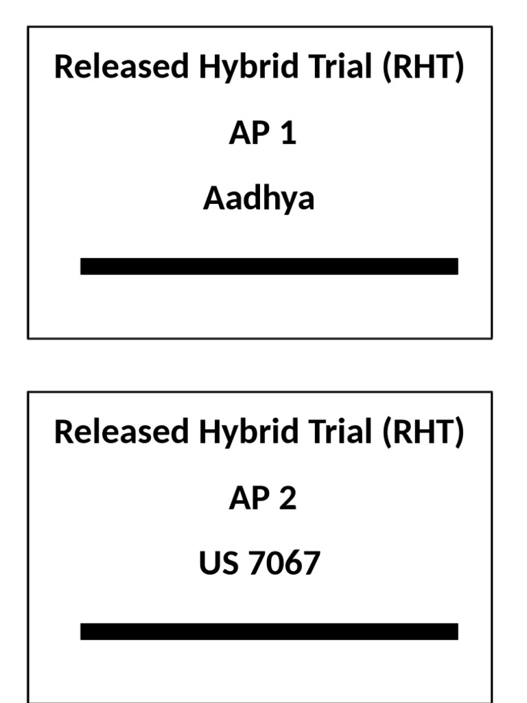 Ap RHT 2025 | PDF