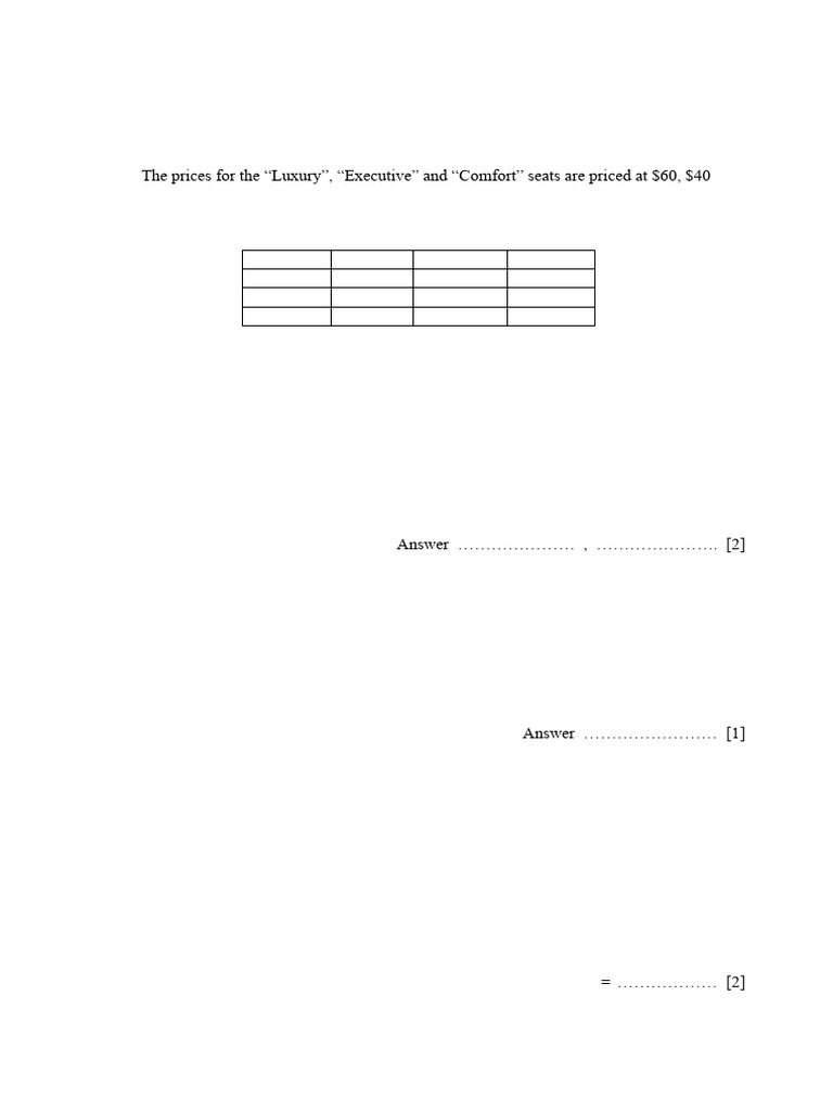 10 2025 S4 Math WA1 Practice Paper (Classkick) | PDF | Descriptive ...