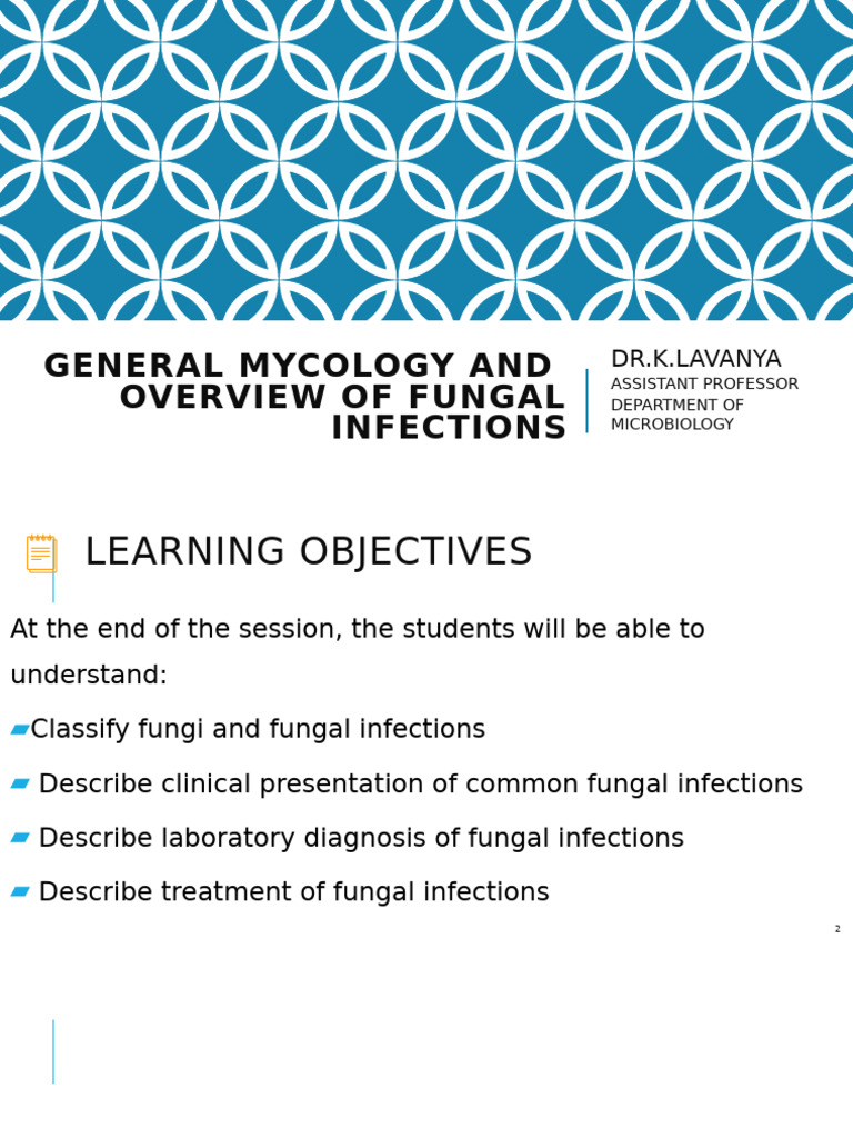 Overview of Fungal Infections | PDF | Fungus | Staining