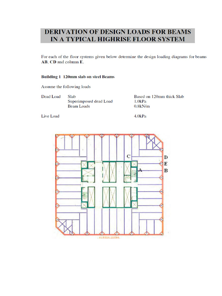 CVEN90024 Week 3 Gravity Load Exercises | PDF