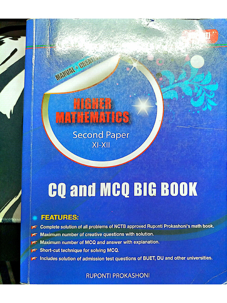 Higher Maths 2nd Paper Solution of Ruponti (English Version) | PDF