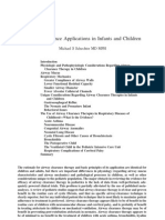 Airway Clearance Applications in Infants and Children