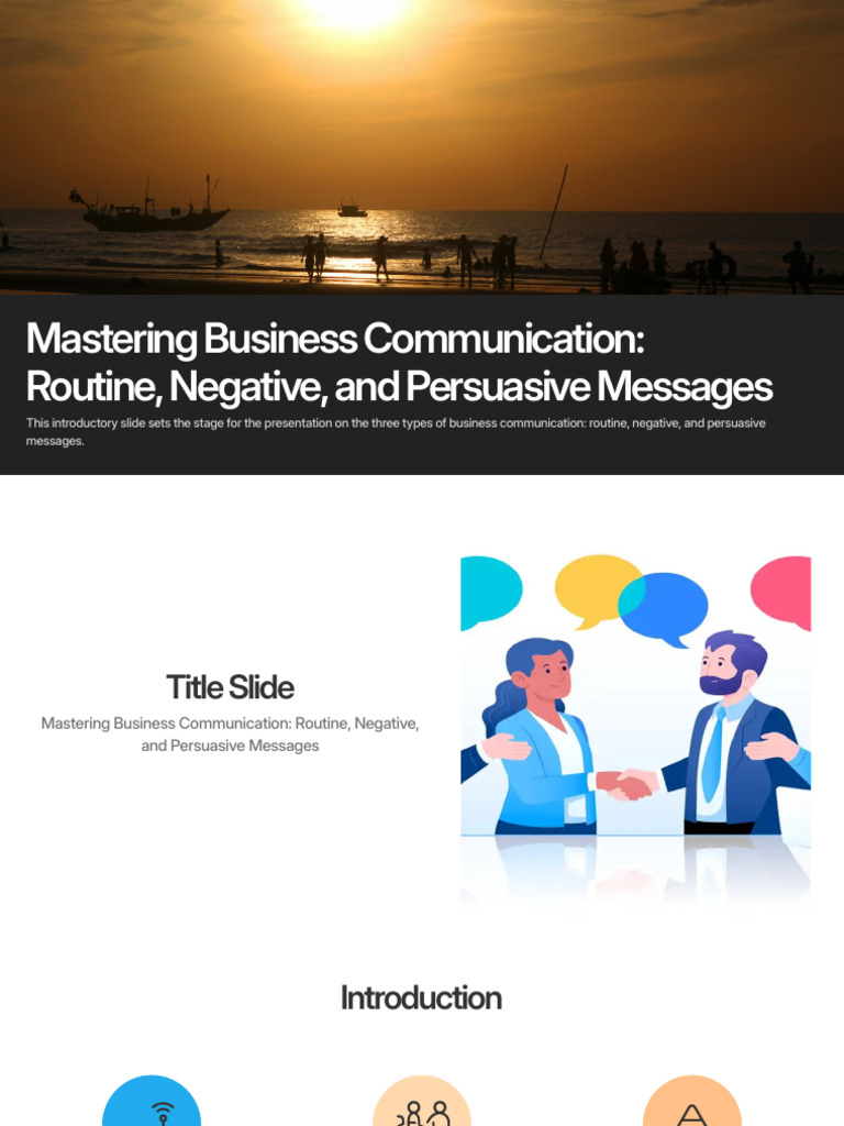 Mastering Business Communication Types | PDF | Communication | Business