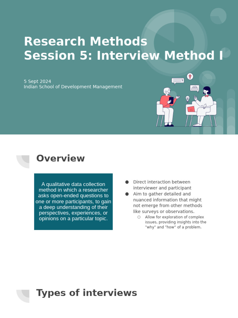 Interview Methodology in Research | PDF | Qualitative Research | Interview