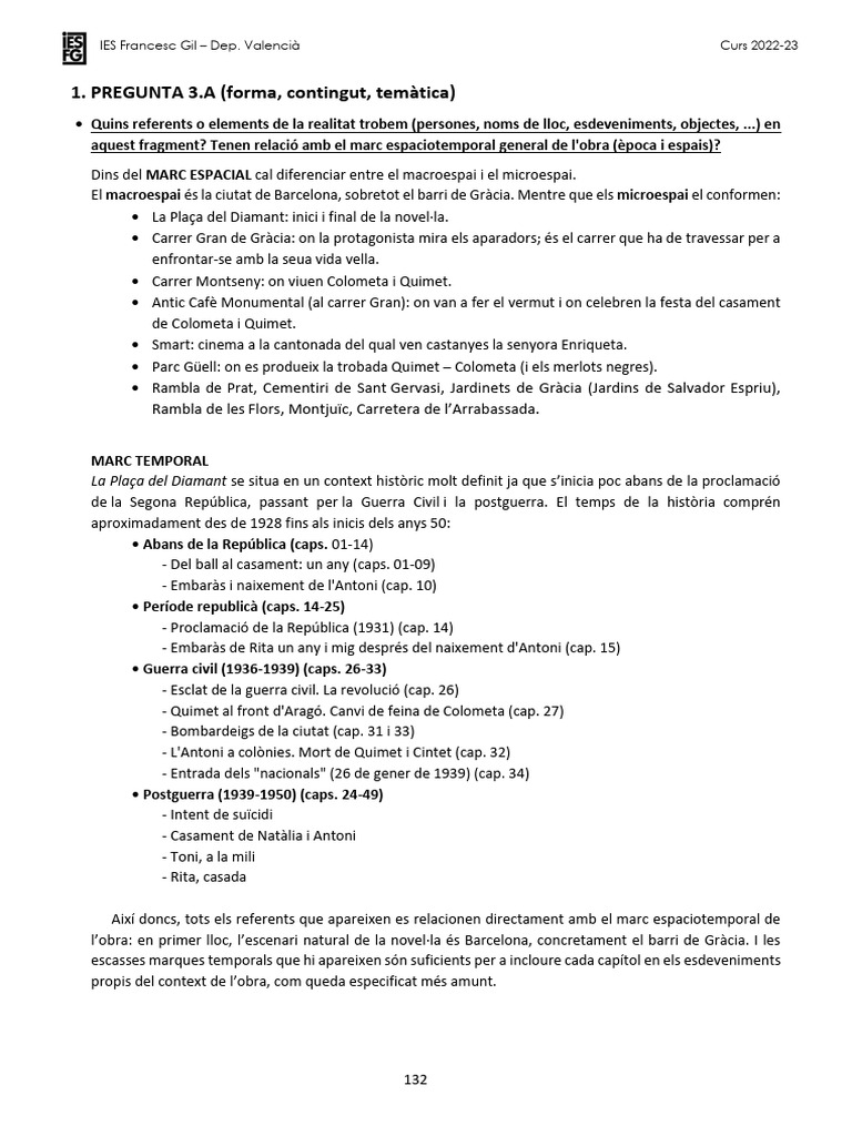 Mercè Rodoreda I La Seua Obra DOssier | PDF