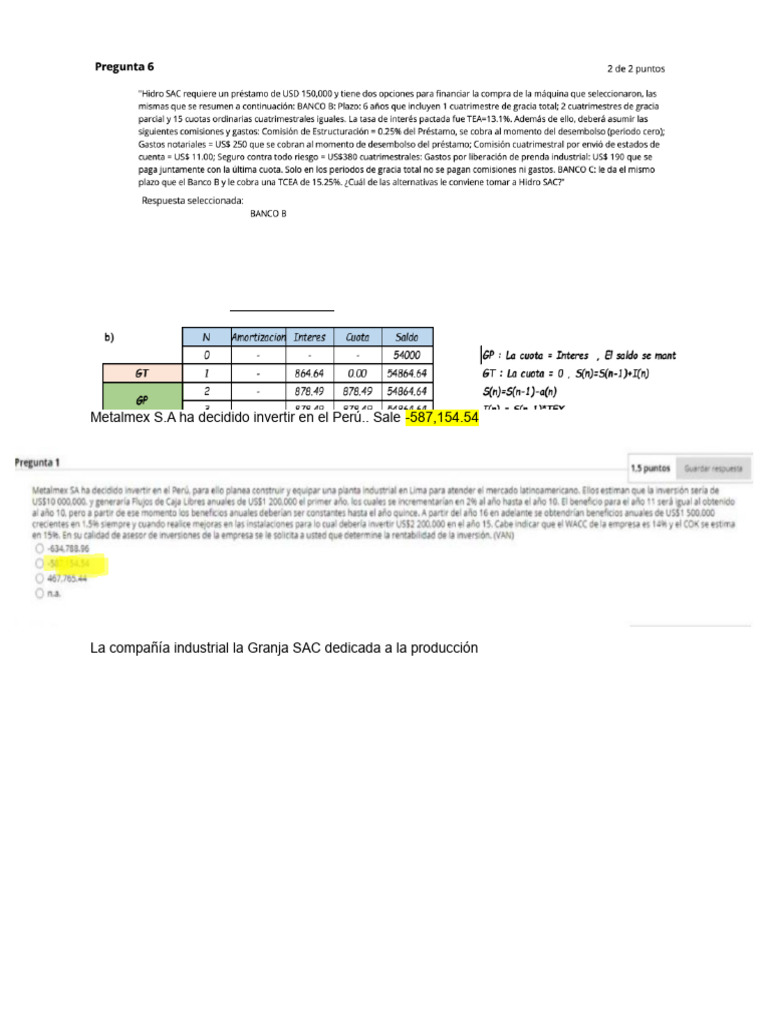Final Mate Fi | PDF | Sector privado | Dinero