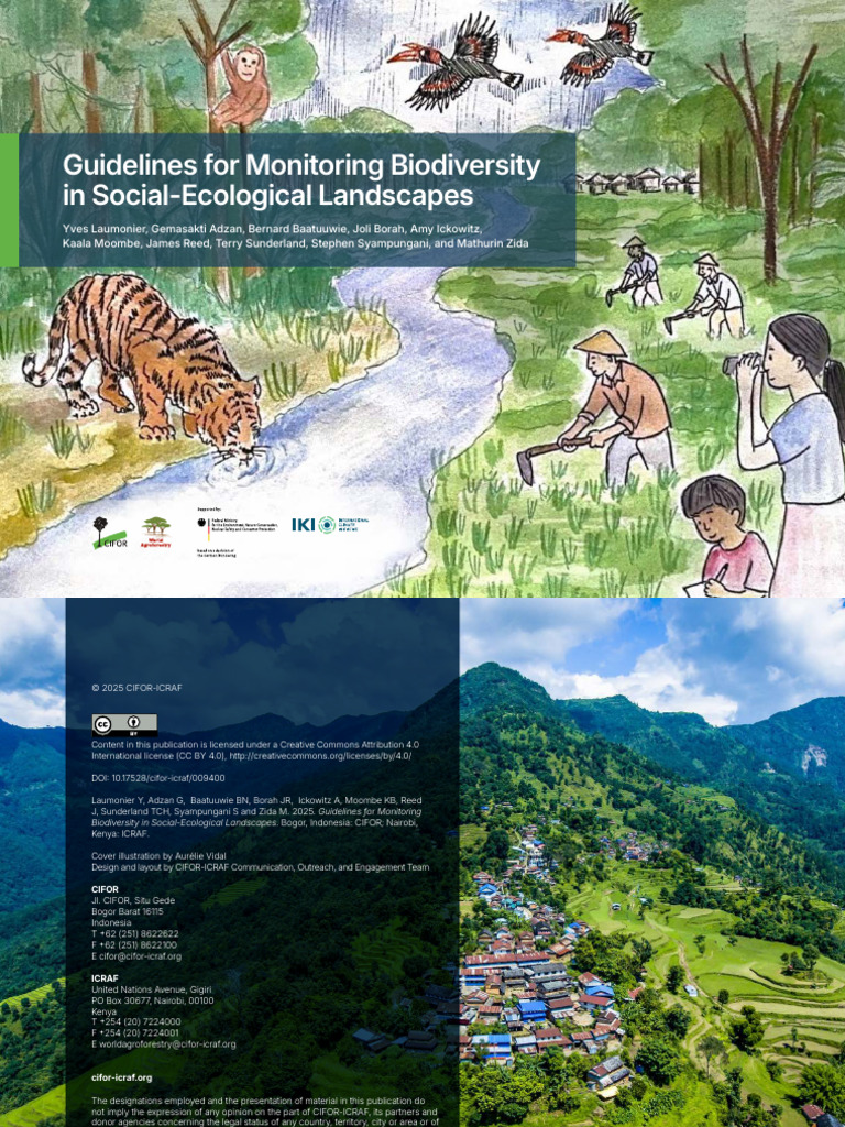Biodiversity Monitoring Guidelines | PDF | Biodiversity | Forests