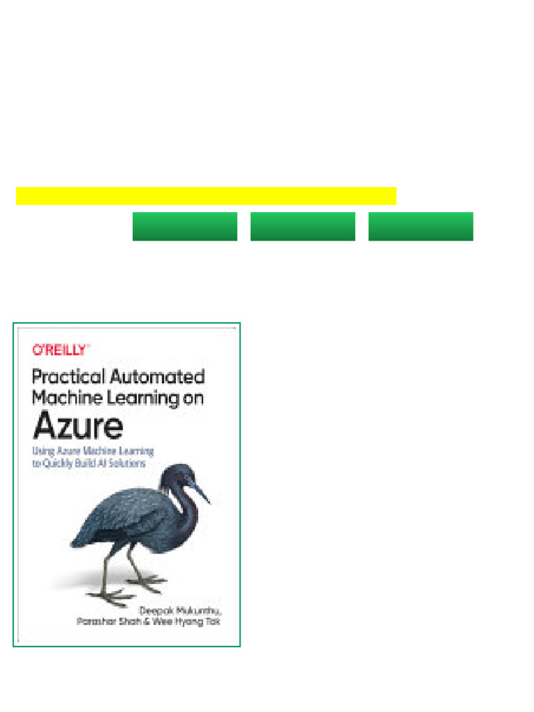 Practical Automated Machine Learning on Azure Using Azure Machine ...
