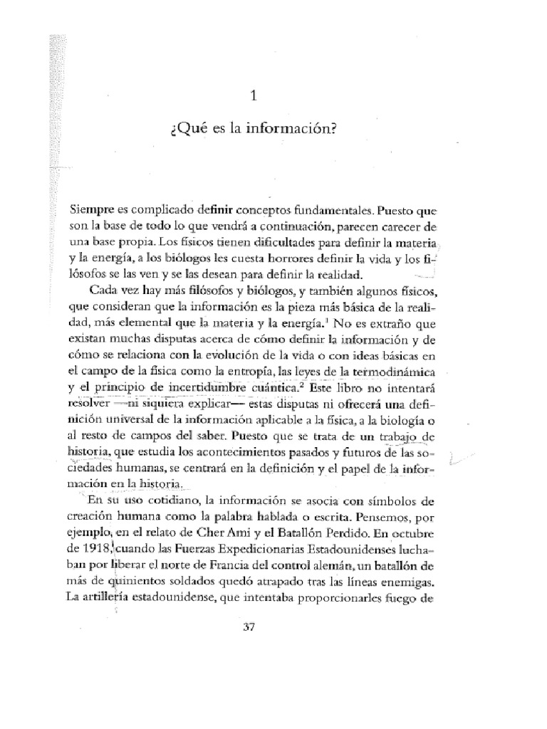 CAPITULO 1 Libro Nexus | PDF