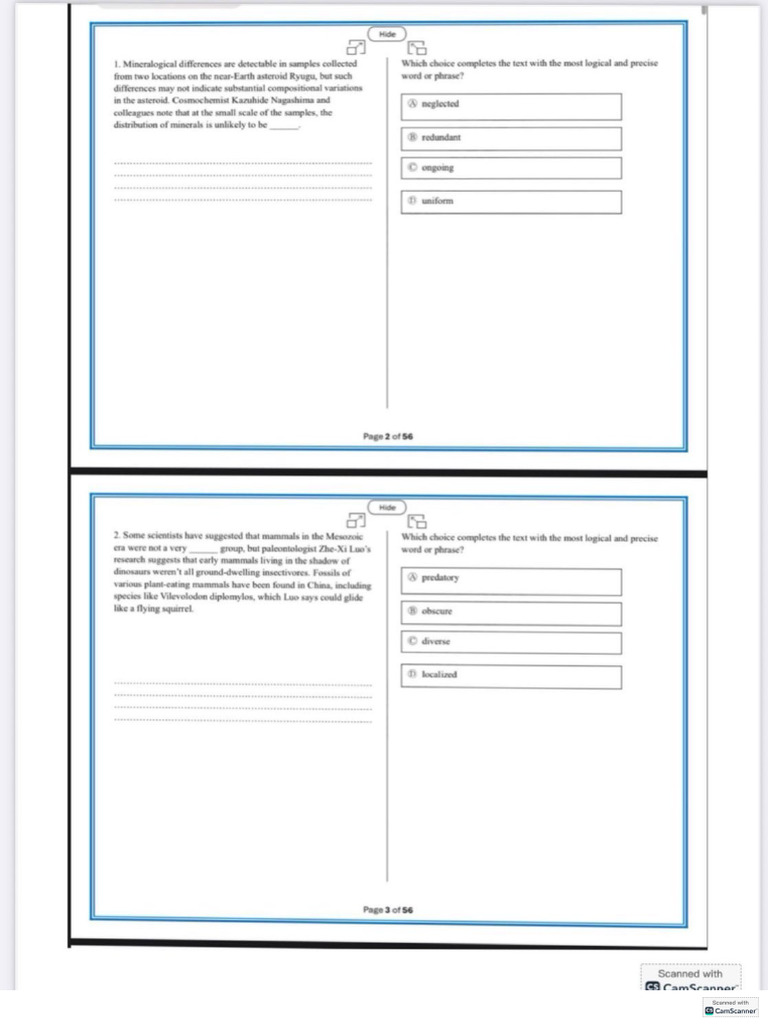 Advanced Level Sheet | PDF