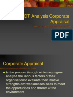 SWOT Analysis-Corporate Appraisal
