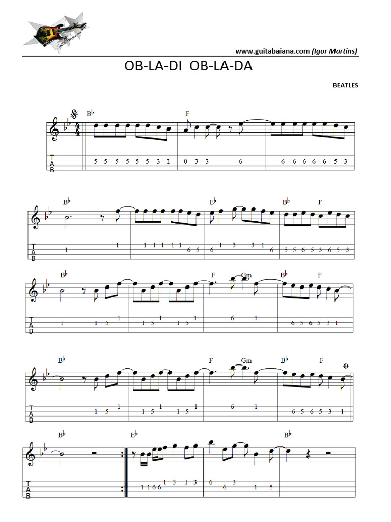 Beatles - Obdi Obda | PDF