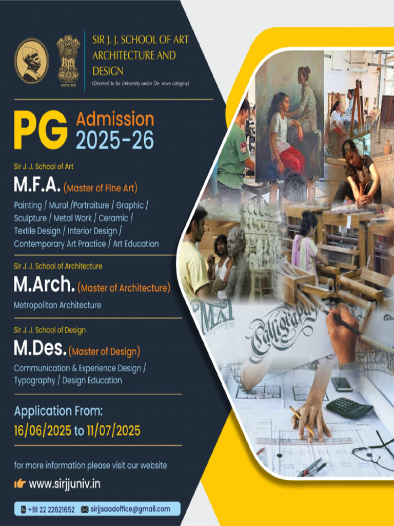 PG Admission 202526 | PDF