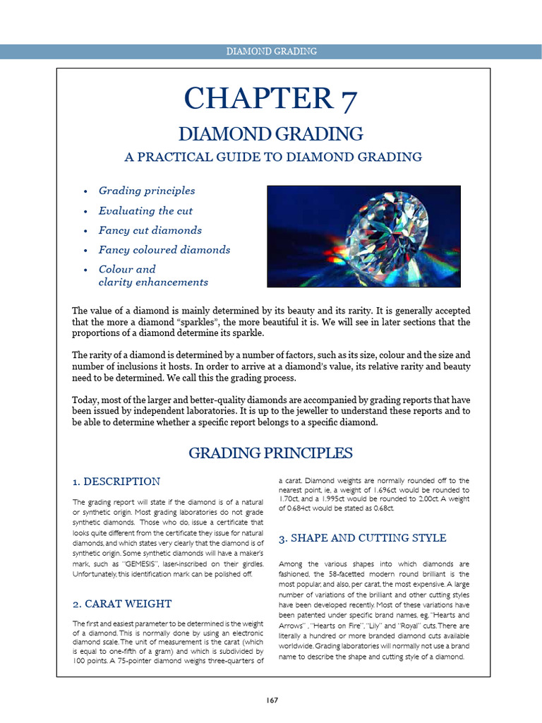 Gems and Jewellery Chapter 07 | PDF | Gemstone | Diamond