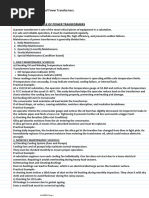Daily Transformer Maintenance Checklist | PDF | Transformer ...