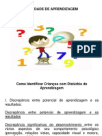 Dificuldade de Aprendizagem