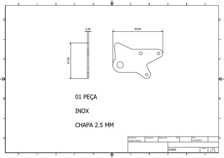Inox Sheet Design Specifications | PDF