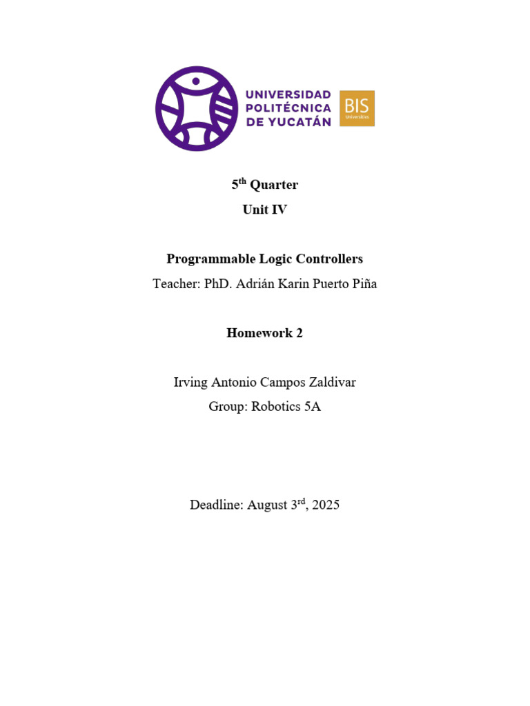 PLC Program Control Instructions Guide | PDF | Programmable Logic ...