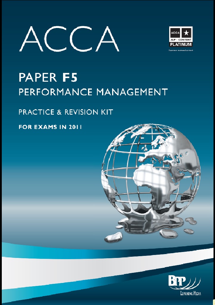 2011 BPP F5 Revision Kit | PDF